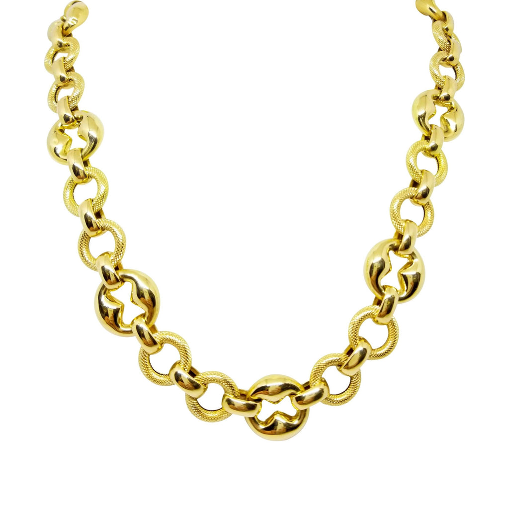 Gold gucci clearance necklace mens